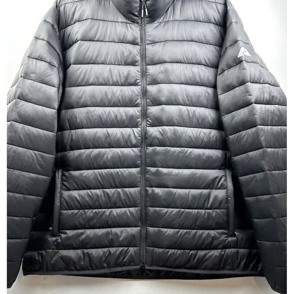 Ozark Trail Packable Puffer Jacket Mens XL Black Quilted Insulated Zip Coat - Picture 6 of 12